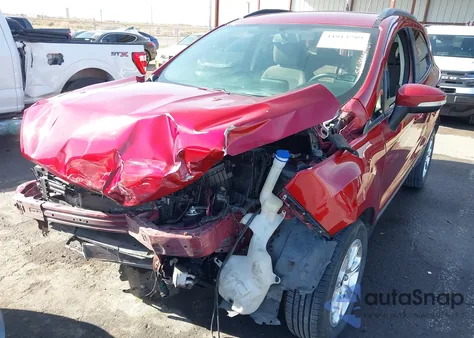 2019 Ford Ecosport Se из США, поврежденный, VIN MAJ3S2GE6KC293205